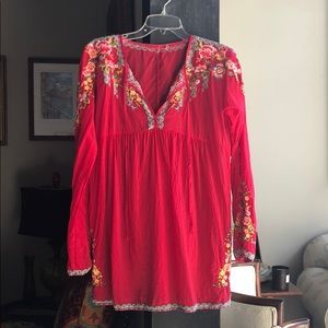 Johnny Was tunic-never worn